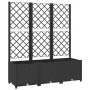 Pflanzgefäß mit schwarzem PP-Gitter 120x40x136 cm von vidaXL, Töpfe und Pflanzgefäße - Ref: Foro24-318273, Preis: 179,85 €, R...