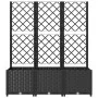 Pflanzgefäß mit schwarzem PP-Gitter 120x40x136 cm von vidaXL, Töpfe und Pflanzgefäße - Ref: Foro24-318273, Preis: 179,85 €, R...