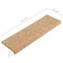Treppenstufenmatten 15 Stück Gold 65x21x4 cm von vidaXL, Treppenmatten - Ref: Foro24-326202, Preis: 80,89 €, Rabatt: %