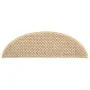 Self-adhesive sisal stair mat 15 pcs beige 56x17x3 cm by vidaXL, Stair mats - Ref: Foro24-326868, Price: 73,37 €, Discount: %