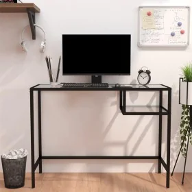 Transparent glass computer desk 100x36x74 cm by vidaXL, Desks - Ref: Foro24-331621, Price: 82,99 €, Discount: %