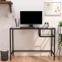 Computertisch aus transparentem Glas, 100 x 36 x 74 cm von vidaXL, Schreibtische - Ref: Foro24-331621, Preis: 82,99 €, Rabatt: %