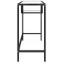 Computertisch aus transparentem Glas, 100 x 36 x 74 cm von vidaXL, Schreibtische - Ref: Foro24-331621, Preis: 82,99 €, Rabatt: %