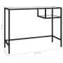 Computertisch aus transparentem Glas, 100 x 36 x 74 cm von vidaXL, Schreibtische - Ref: Foro24-331621, Preis: 82,99 €, Rabatt: %