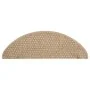 Self-adhesive sisal stair mat 15 pcs sand 65x21x4 cm by vidaXL, Stair mats - Ref: Foro24-326879, Price: 85,23 €, Discount: %