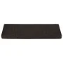 Stufenmatte 15 Stück dunkelbrauner gestanzter Stoff von vidaXL, Treppenmatten - Ref: Foro24-326187, Preis: 39,97 €, Rabatt: %