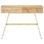 Solid mango wood desk with drawers 100x55x75 cm by vidaXL, Desks - Ref: Foro24-286150, Price: 172,21 €, Discount: %