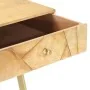 Solid mango wood desk with drawers 100x55x75 cm by vidaXL, Desks - Ref: Foro24-286150, Price: 172,21 €, Discount: %