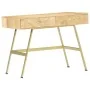 Solid mango wood desk with drawers 100x55x75 cm by vidaXL, Desks - Ref: Foro24-286150, Price: 172,21 €, Discount: %