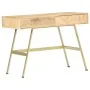 Solid mango wood desk with drawers 100x55x75 cm by vidaXL, Desks - Ref: Foro24-286150, Price: 172,21 €, Discount: %