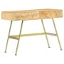 Solid mango wood desk with drawers 100x55x75 cm by vidaXL, Desks - Ref: Foro24-286150, Price: 172,21 €, Discount: %
