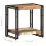 Recycled solid wood side table 40x30x40 cm by vidaXL, Side tables - Ref: Foro24-320684, Price: 74,96 €, Discount: %