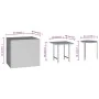 3-piece brown synthetic rattan side table set by vidaXL, Side tables - Ref: Foro24-319387, Price: 41,01 €, Discount: %