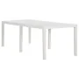 Weißer PP-Gartentisch 220x90x72 cm von vidaXL, Gartentische - Ref: Foro24-317732, Preis: 215,19 €, Rabatt: %