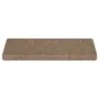 Stufenmatte 15 Stück, cremefarbener gestanzter Stoff, 65 x 21 x 4 cm von vidaXL, Treppenmatten - Ref: Foro24-326190, Preis: 4...