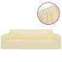 Elastic cover for a 3-seater sofa in cream polyester jersey fabric. by vidaXL, Covers - Ref: Foro24-332946, Price: 25,16 €, D...