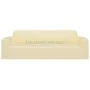 Elastic cover for a 3-seater sofa in cream polyester jersey fabric. by vidaXL, Covers - Ref: Foro24-332946, Price: 25,16 €, D...
