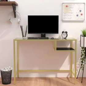 Transparent tempered glass desk 100x36x74 cm by vidaXL, Desks - Ref: Foro24-331626, Price: 79,74 €, Discount: %