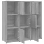 Sonoma gray plywood shelving 90x30x90cm by vidaXL, Bookcases and shelves - Ref: Foro24-815550, Price: 91,49 €, Discount: %