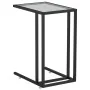 Black transparent glass computer side table 50x35x65cm by vidaXL, Side tables - Ref: Foro24-331650, Price: 44,49 €, Discount: %