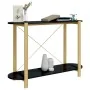Schwarzer Konsolentisch aus Sperrholz, 110 x 38 x 75 cm von vidaXL, Seitentische - Ref: Foro24-345691, Preis: 72,03 €, Rabatt: %