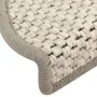 Selbstklebende Sisal-Stufenmatte 15 Stück beige 65x21x4 cm von vidaXL, Treppenmatten - Ref: Foro24-326870, Preis: 82,39 €, Ra...