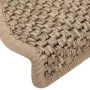 Selbstklebende Sisal-Treppenmatte, 15 Stück, beige, 65x21x4 cm. von vidaXL, Treppenmatten - Ref: Foro24-326878, Preis: 114,97...