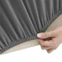 Elastischer 4-Sitzer-Sesselbezug aus anthrazitfarbenem Polyester-Jersey von vidaXL, Abdeckungen - Ref: Foro24-332939, Preis: ...