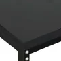 Black tempered glass console table 200x35x75.5 cm by vidaXL, Side tables - Ref: Foro24-331687, Price: 99,05 €, Discount: %