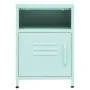 Mint green steel nightstand 35x35x51 cm by vidaXL, Nightstands - Ref: Foro24-336221, Price: 76,94 €, Discount: %