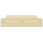 Funda elástica para sofá de 4 plazas poliéster jersey crema de vidaXL, Fundas - Ref: Foro24-332947, Precio: 25,13 €, Descuent...