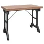 Esstisch aus massivem Tannenholz und Eisen 110x65x82 cm von vidaXL, Küchen- und Esstische - Ref: Foro24-340769, Preis: 184,26...