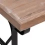 Mesa de comedor madera maciza de abeto y hierro 110x65x82 cm de vidaXL, Mesas de cocina y de comedor - Ref: Foro24-340769, Pr...
