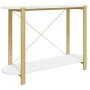 White plywood console table 110x38x75 cm by vidaXL, Side tables - Ref: Foro24-345690, Price: 93,55 €, Discount: %