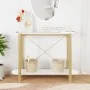 White plywood console table 110x38x75 cm by vidaXL, Side tables - Ref: Foro24-345690, Price: 93,55 €, Discount: %