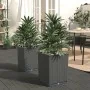 Planters 2 units black polypropylene 30x30x37 cm by vidaXL, Pots and planters - Ref: Foro24-364182, Price: 56,99 €, Discount: %