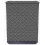 Planters 2 units black polypropylene 30x30x37 cm by vidaXL, Pots and planters - Ref: Foro24-364182, Price: 56,99 €, Discount: %