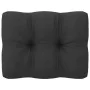 9-piece garden furniture set with white pine wood cushions by vidaXL, Garden sets - Ref: Foro24-3076805, Price: 807,59 €, Dis...