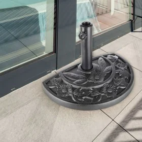 Black medium umbrella base by HI, Umbrella bases - Ref: Foro24-435295, Price: 45,86 €, Discount: %