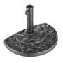 Black medium umbrella base by HI, Umbrella bases - Ref: Foro24-435295, Price: 45,86 €, Discount: %