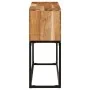 Solid acacia wood console table 120x30x75 cm by vidaXL, Side tables - Ref: Foro24-320821, Price: 158,75 €, Discount: %