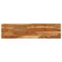 Solid acacia wood console table 120x30x75 cm by vidaXL, Side tables - Ref: Foro24-320821, Price: 158,75 €, Discount: %