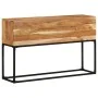 Solid acacia wood console table 120x30x75 cm by vidaXL, Side tables - Ref: Foro24-320821, Price: 158,75 €, Discount: %