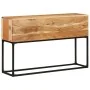 Solid acacia wood console table 120x30x75 cm by vidaXL, Side tables - Ref: Foro24-320821, Price: 158,75 €, Discount: %
