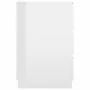 Schreibtisch aus glänzend weißem Sperrholz, 140 x 50 x 77 cm von vidaXL, Schreibtische - Ref: Foro24-800816, Preis: 218,55 €,...