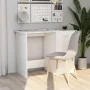 Weißer Sperrholzschreibtisch 100x50x76 cm von vidaXL, Schreibtische - Ref: Foro24-801080, Preis: 85,90 €, Rabatt: %