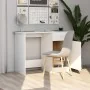 Weißer Sperrholzschreibtisch 100x50x76 cm von vidaXL, Schreibtische - Ref: Foro24-801080, Preis: 85,90 €, Rabatt: %