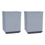 Planters 2 units light gray polypropylene 30x30x37 cm by vidaXL, Pots and planters - Ref: Foro24-364181, Price: 55,33 €, Disc...