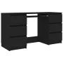 Escritorio de madera contrachapada negro 140x50x77 cm de vidaXL, Escritorios - Ref: Foro24-800811, Precio: 179,06 €, Descuent...
