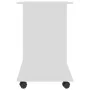Weißer Computertisch aus Sperrholz, 80 x 50 x 75 cm von vidaXL, Schreibtische - Ref: Foro24-802894, Preis: 77,69 €, Rabatt: %